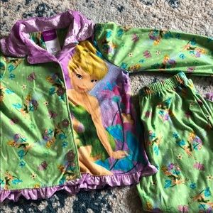 Disney tinker bell pjs